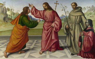 The Incredulity of Saint Thomas by Giovanni Battista da Faenza